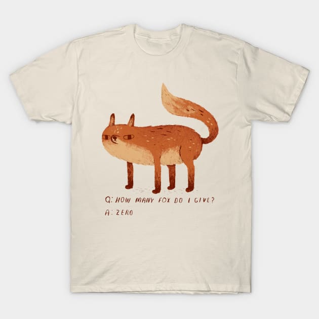 zero fox given T-Shirt T-Shirt by Louisros